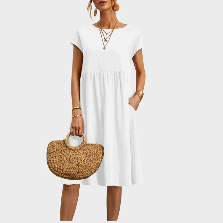 Ankica - Jednostavna haljina s džepovima