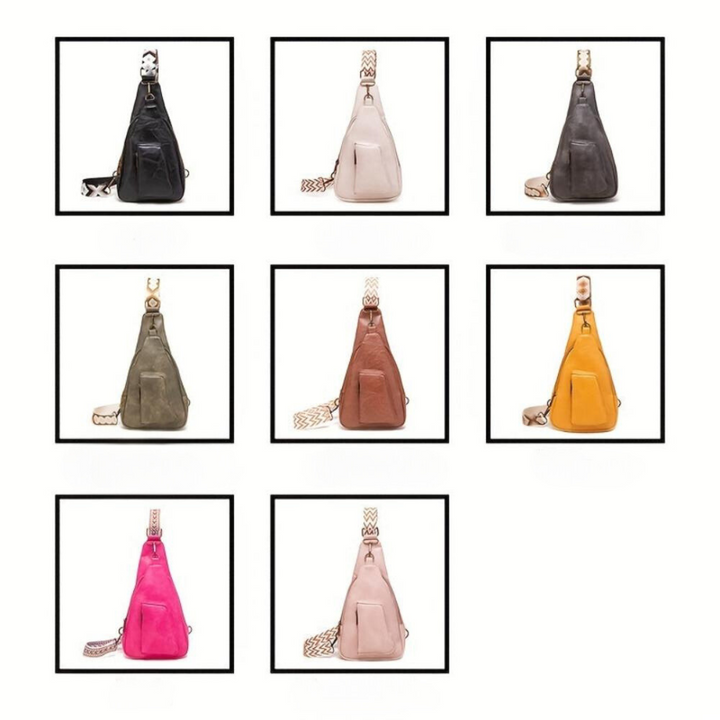 Nina - Torba na rame v Retro Chic slogu