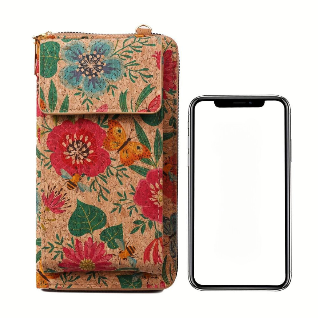 Nina - Boho Cvjetni Torbica s Remenom