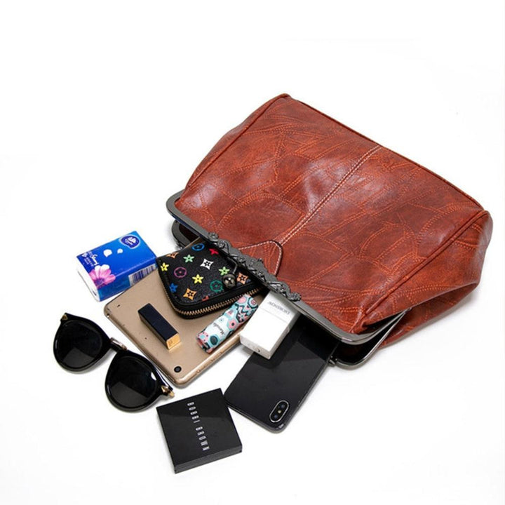 Mila - Vintage torba s elegantnom preklopnom kopčom