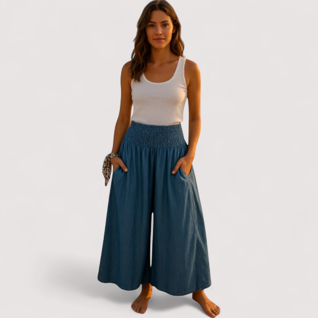 Merete - Hlače visokog struka