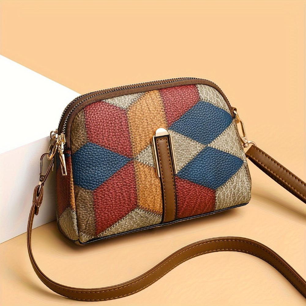 Clio - Mini Patchwork Crossbody Bag