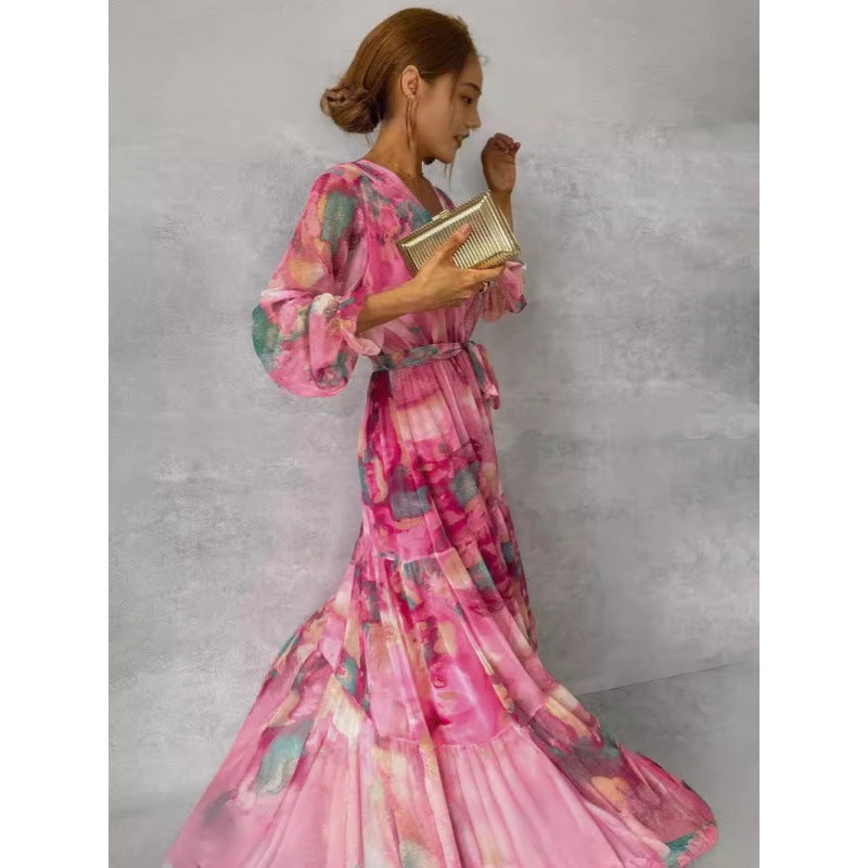 Trinity - Plisirani Boho Maxi Haljina s V-Izrezom" can be rewritten as:

"Trinity - Plisiran Boho Maxi Haljina s V-Izrezom