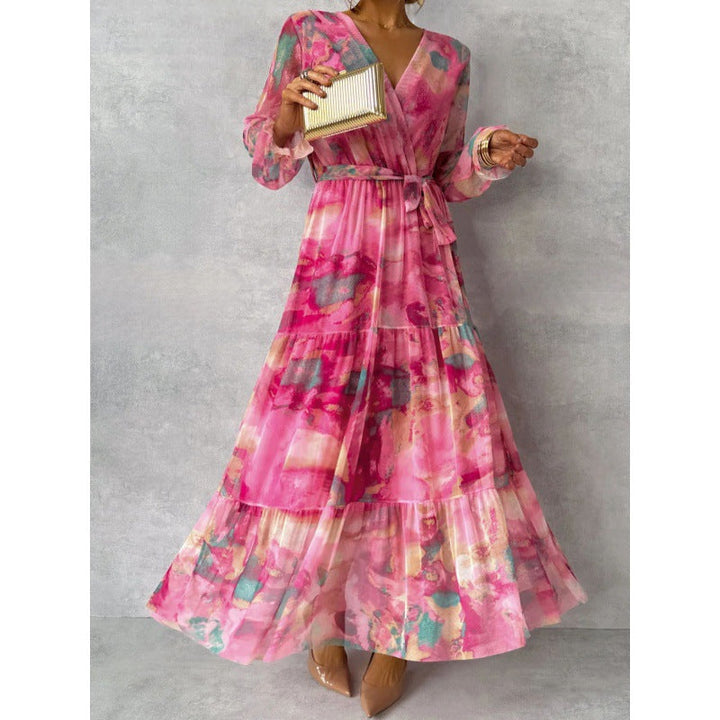 Trinity - Plisirani Boho Maxi Haljina s V-Izrezom" can be rewritten as:

"Trinity - Plisiran Boho Maxi Haljina s V-Izrezom