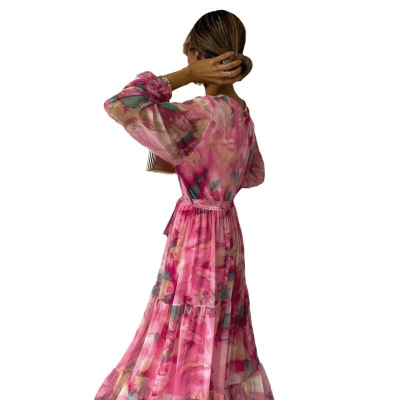 Trinity - Plisirani Boho Maxi Haljina s V-Izrezom" can be rewritten as:

"Trinity - Plisiran Boho Maxi Haljina s V-Izrezom