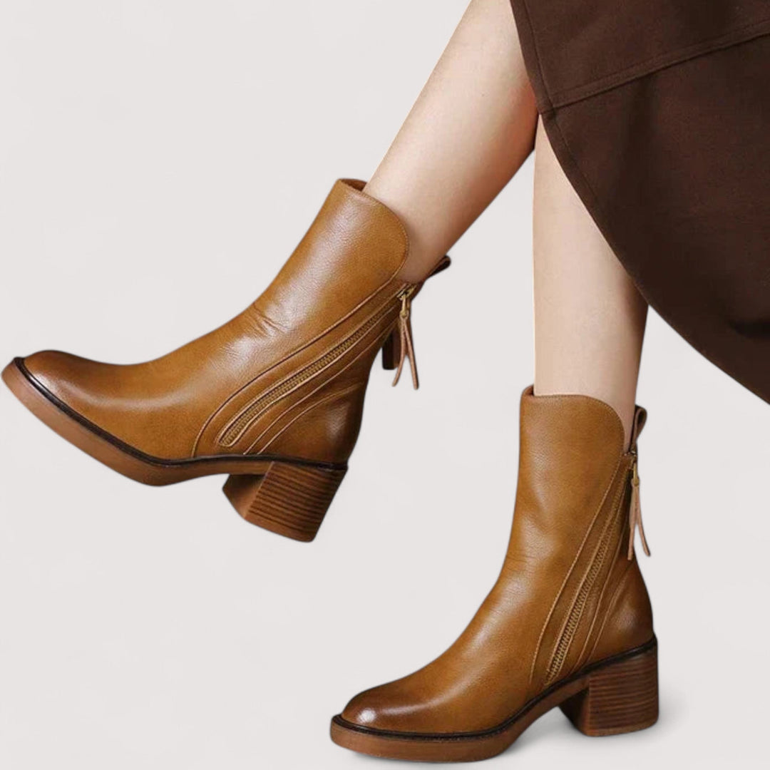 Adriana - Elegantne kožne gležnjače