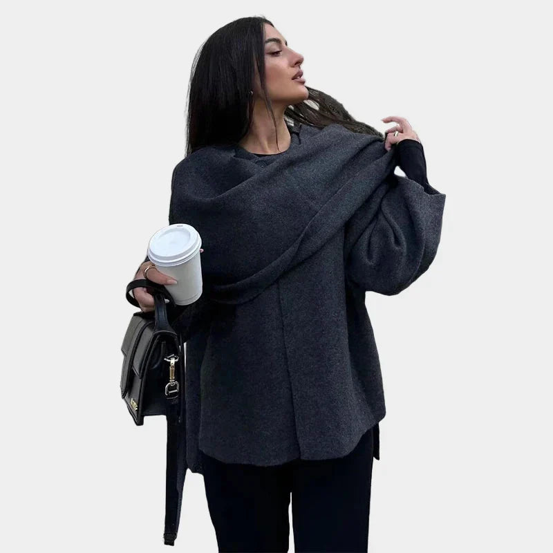 Elena - Elegantni puhasti kaput