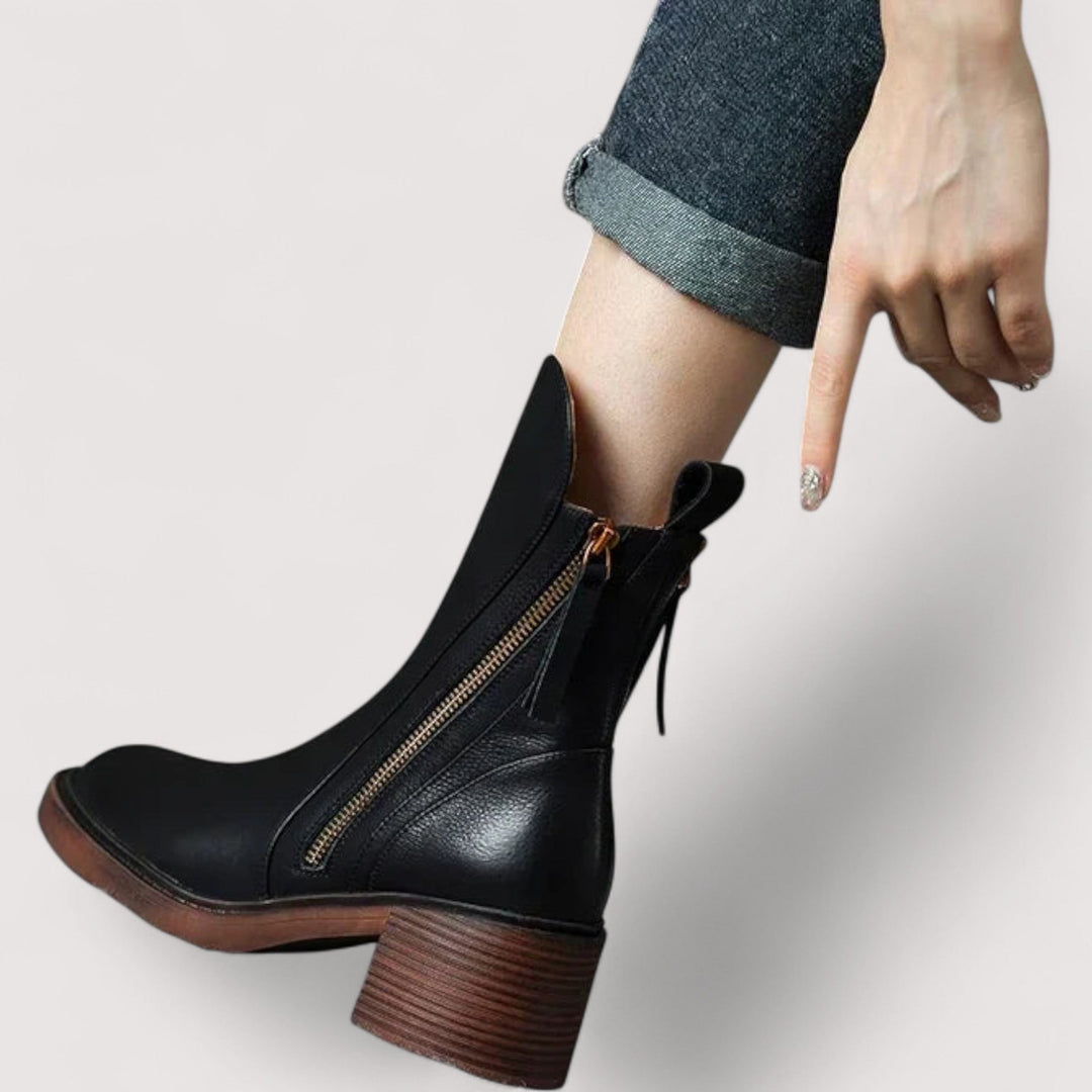 Adriana - Elegantne kožne gležnjače