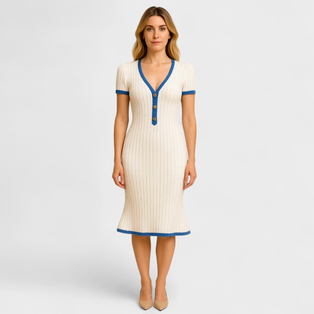 Vesna - Elegantna Midi Haljina