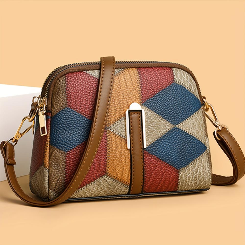 Clio - Mini Patchwork Crossbody Bag