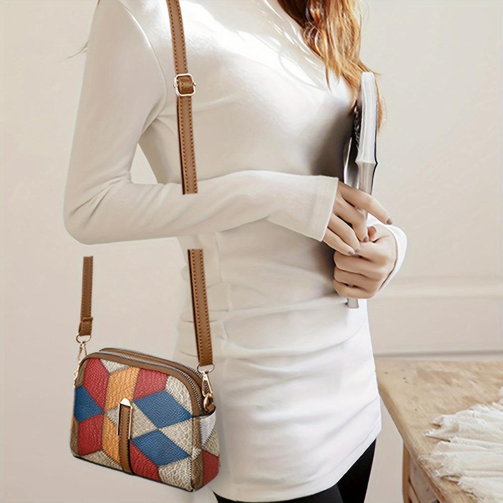 Clio - Mini Patchwork Crossbody Bag