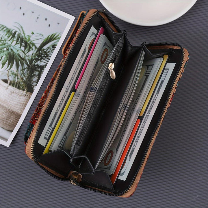 Nina - Boho Cvjetni Torbica s Remenom