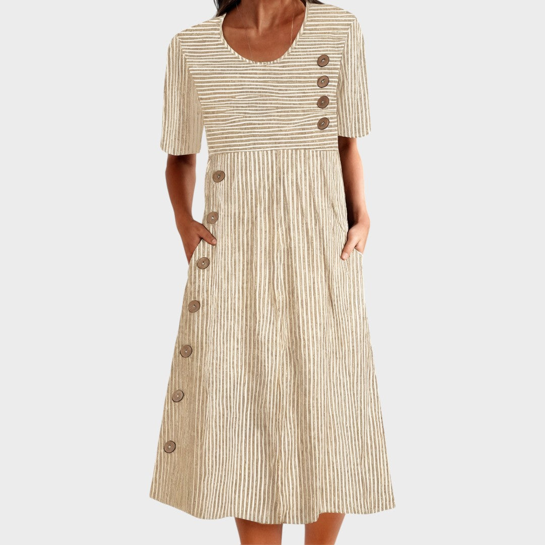 Danijela - Prugasta ljetna haljina