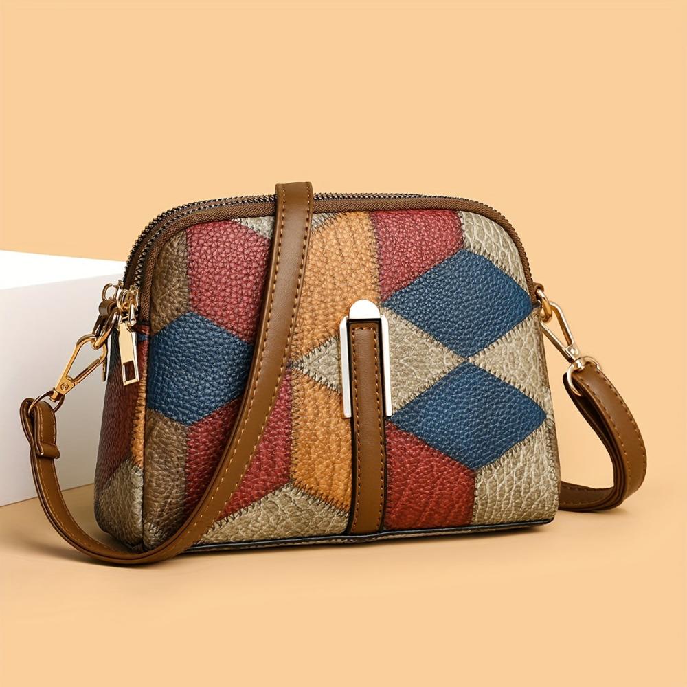 Clio - Mini Patchwork Crossbody Bag