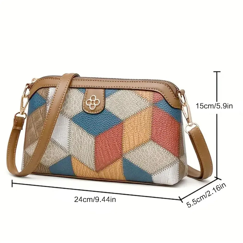 Clio - Mini Patchwork Crossbody Bag