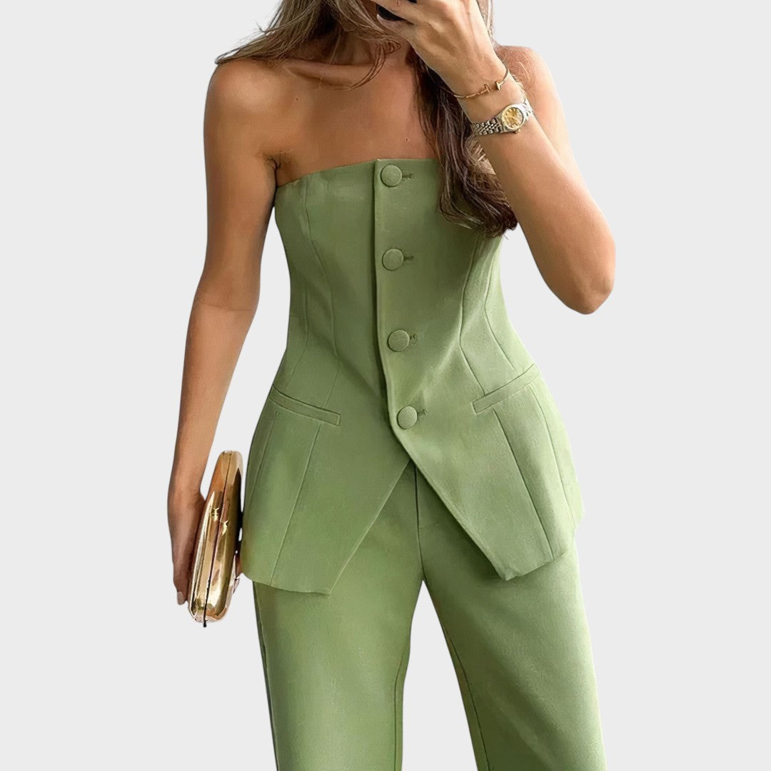 Milica - Ženski top i hlače set