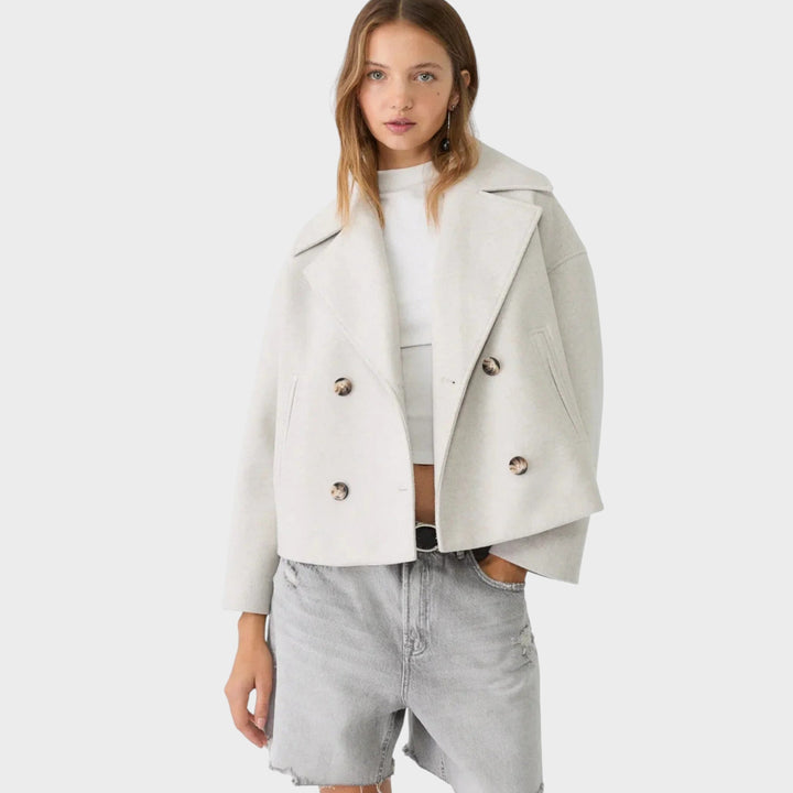 Blanka - Kratka dvostruka jakna Šik gornja odjeća